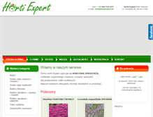 Tablet Screenshot of hortiexpert.pl